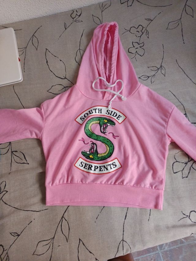 Sudadera corta con capucha South Side Serpents