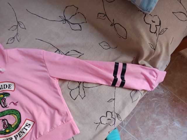 Sudadera corta con capucha South Side Serpents