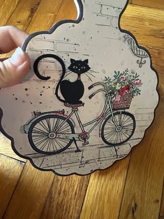 Tagliere gattino ceramica