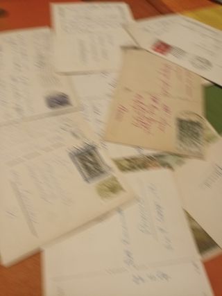 Cartoline Auguri Vintage Illustrate