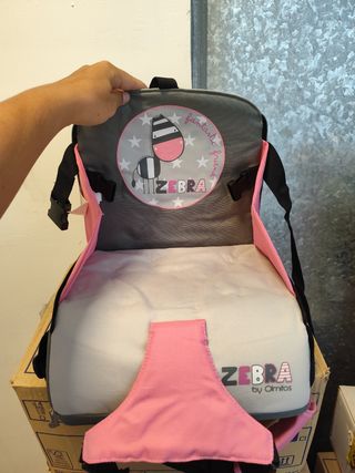 Alzador de viaje para niños Zebra OLMITOS