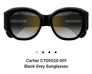 Gafas de sol Cartier negras