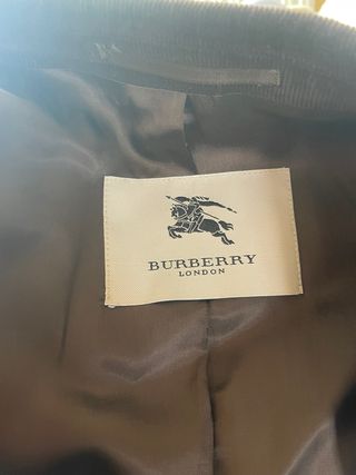 Americana Burberry Marrón Chocolate Talla XL