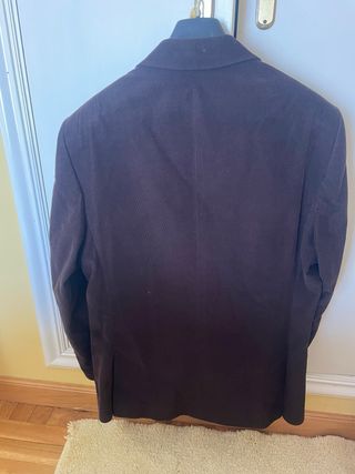 Americana Burberry Marrón Chocolate Talla XL