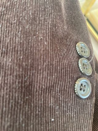 Americana Burberry Marrón Chocolate Talla XL