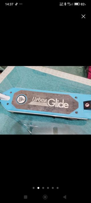 Patinete eléctrico Urban Glide casi sin uso.