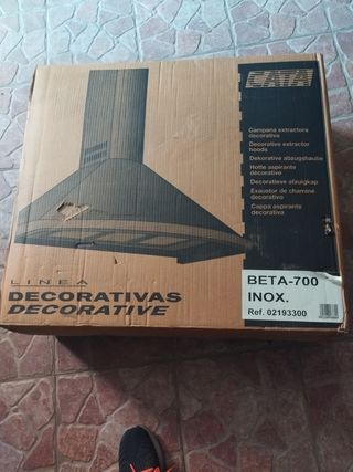 Campana extractora decorativa