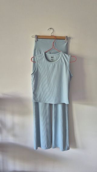 Set sportivo Uniqlo azzurro