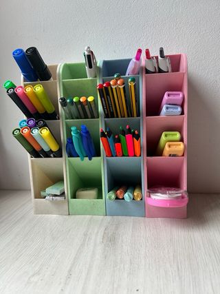Organizador de escritorio multiusos