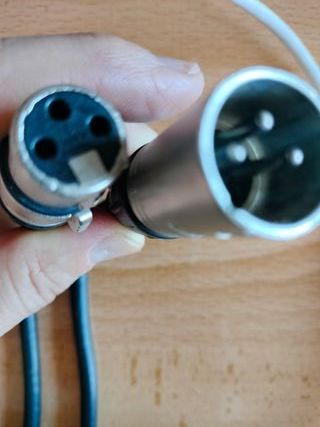 CABLE PARA MICROFONO AS1 BAJO RUIDO NC*MX y NC*FX