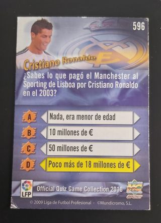 Cristiano Ronaldo, Rookie con R. Madrid 2009-10