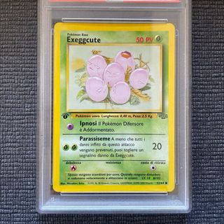 Pokemon Exeggcute PSA 9 1st Edition Base Set