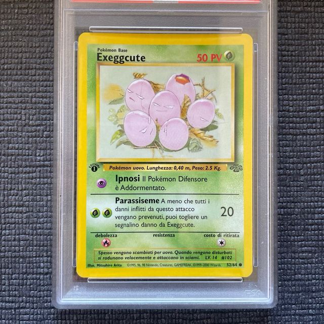 Pokemon Exeggcute PSA 9 1st Edition Base Set