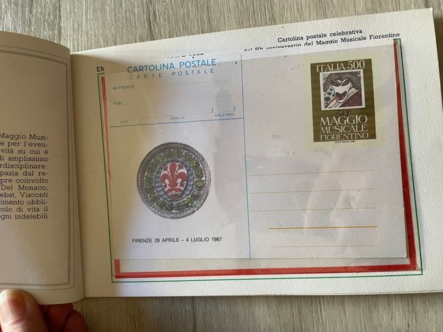 Emissioni Carte Valori Postali 1987