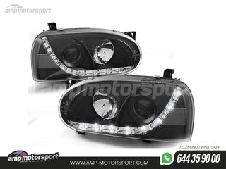 FAROS DELANTEROS LUZ DIURNA LED PARA VOLKSWAGEN GOLF MK3