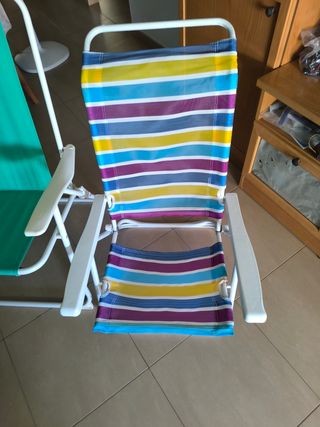 **CHOLLO** 30€!! x 2 SILLAS PLEGABLES, DURADERAS