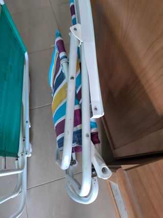 **CHOLLO** 30€!! x 2 SILLAS PLEGABLES, DURADERAS