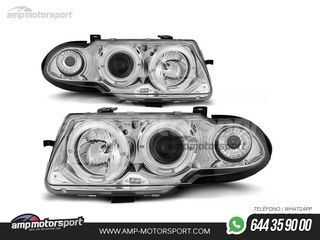 FAROS DELANTEROS OJOS DE ANGEL PARA OPEL ASTRA F
