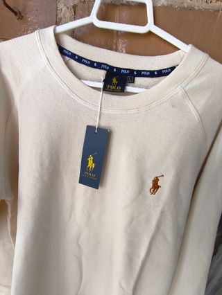 Polo Ralph Lauren Jersey Beige Talla L