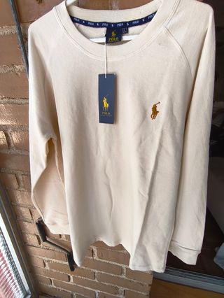 Polo Ralph Lauren Jersey Beige Talla L