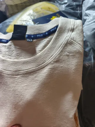 Polo Ralph Lauren Jersey Beige Talla L