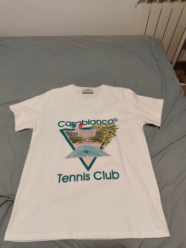 Camiseta Casablanca Tennis Club Blanca a estrenar