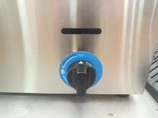 Freidora a gas doble 7L cada cesta