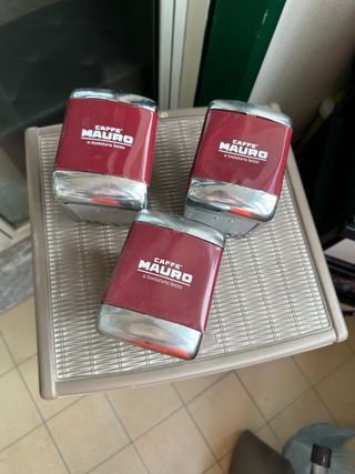 3 Portatovaglioli Vintage Caffè Mauro