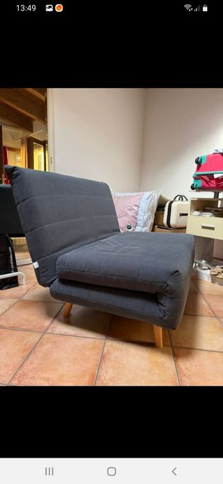 2 poltrone trasformabili in letto