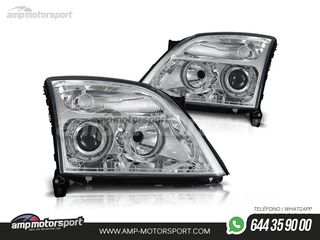 FAROS DELANTEROS OJOS DE ANGEL PARA OPEL VECTRA C