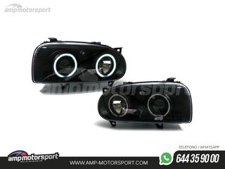 FAROS DELANTEROS OJOS DE ANGEL CCFL PARA VOLKSWAGEN GOLF MK3