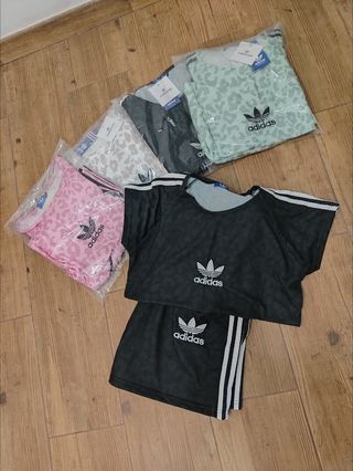 Conjunto Adidas Mujer Negro