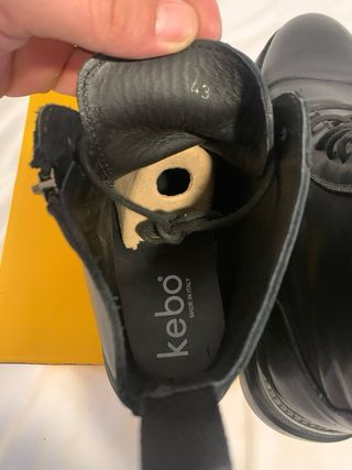 Botas Kebo Piel Talla 43