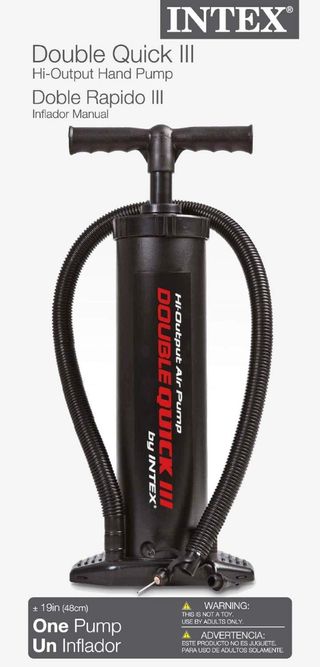 Bomba de Aire Intex Double Quick III Casi nuevo 1