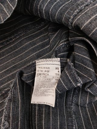 Blazer Benetton righe bambino