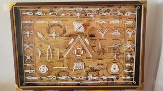 Cuadro de nudos marineros