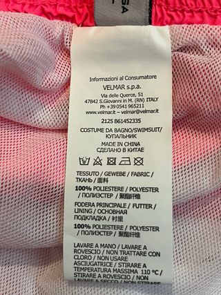 Bañador Moschino Rosa Hombre