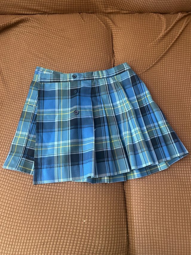 Falda uniforme Colegio Alkor talla 6