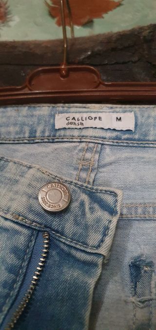 Jeans skinny Calliope lavaggio chiaro 