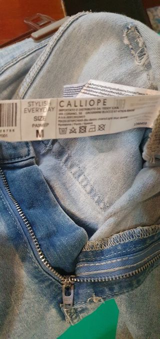 Jeans skinny Calliope lavaggio chiaro 