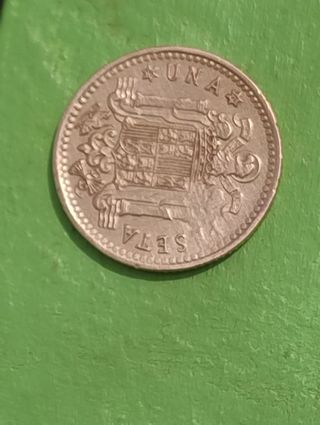Moneda 1 Peseta Franco 1966 *71*