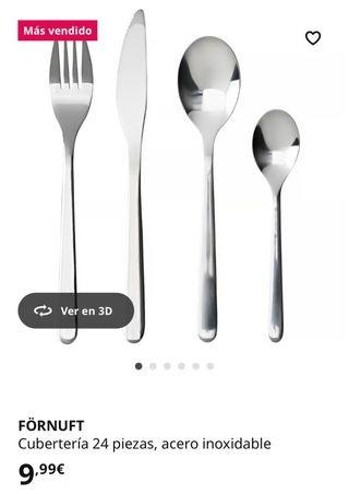 Cubiertos Ikea