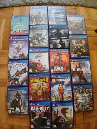 Juegos/Pack juegos PS4