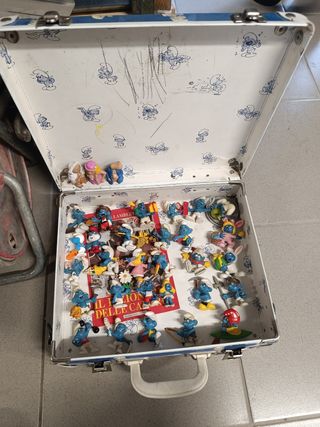 Valigetta Puffi anni 70/80