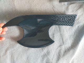 Modanature maniglie Civic carbon look