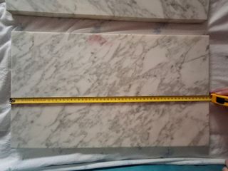 Dos losas de mármol