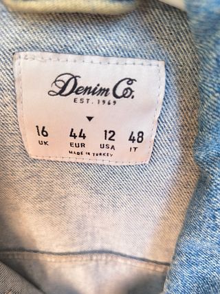 Cazadora Vaquera Mujer Perlas Denim & Co.