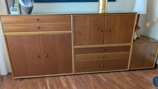 Conjunto Muebles Salón Madera