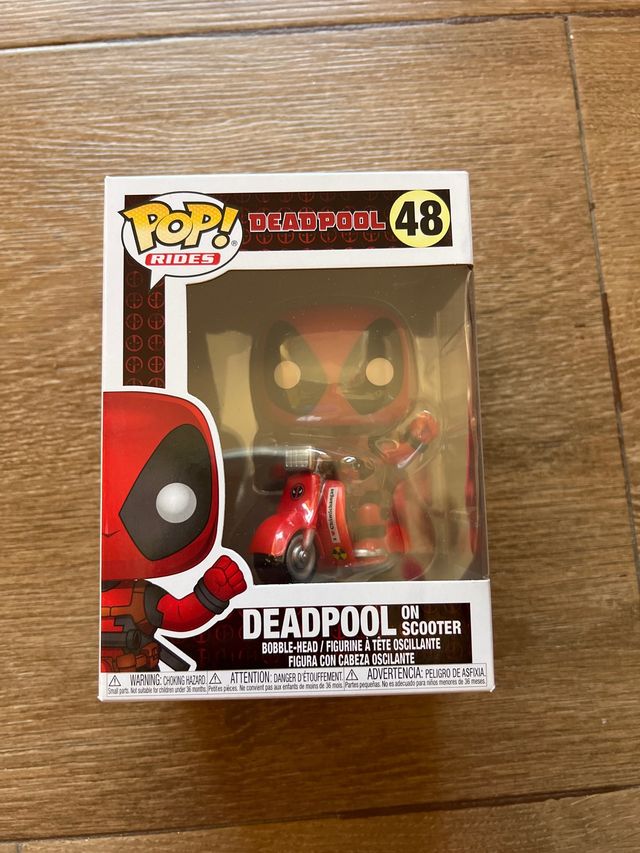 Funko Pop! Deadpool 48 On Scooter