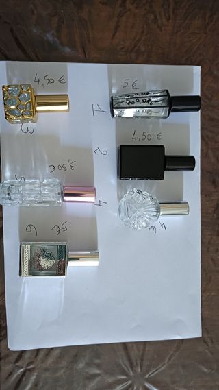 Mini bottiglie spray per contenere profumo